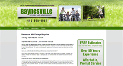 Desktop Screenshot of baynesvillebike.com